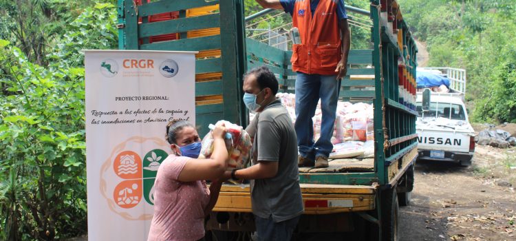 El segundo paquete de alimentos llega a las comunidades beneficiarias del proyecto«Respuesta a los efectos de la Sequía y las Inundaciones en América Central»